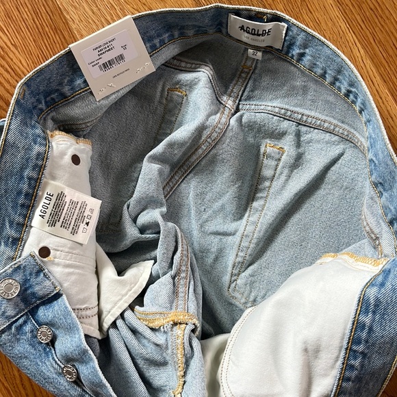 AGOLDE Parker Long Short Size 32 NWT - Picture 13 of 17